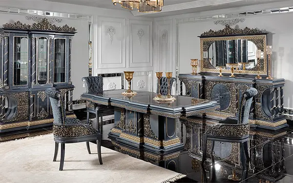 Klasik Mobilya Yemek Odası